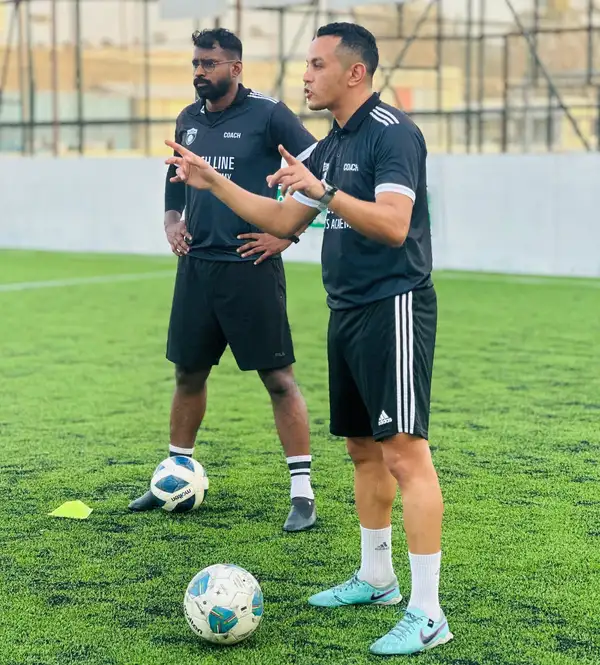 Touchline Sport Academy coach